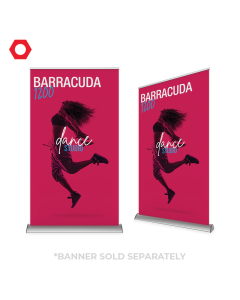 Premium Retractable Banner Stand - Barracuda 1200 83in x 47.25in
