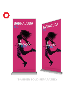 Premium Retractable Banner Stand - Barracuda 920 83in x 35.5in