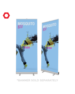 Economy Retractable Banner Stand - Mosquito 800 78.5in x 31.5in